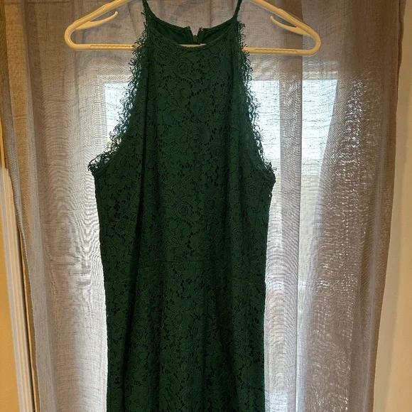 loft green lace dress Regina Cocktail Lace Dress in Mint Green – The Amber Loft main image 1